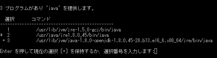 Javaバージョン切り替え Linux版 bangers Blog